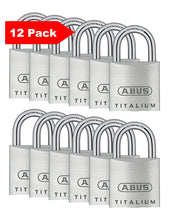Load image into Gallery viewer, ABUS Titalium 64Ti/45 padlock, 1-3/4" wide, Keyed Alike