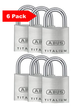Load image into Gallery viewer, ABUS Titalium 64Ti/45 padlock, 1-3/4" wide, Keyed Alike