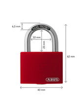 Load image into Gallery viewer, CLEARANCE lock ABUS T65AL/40 Keyed Alike - lockout security - NEW